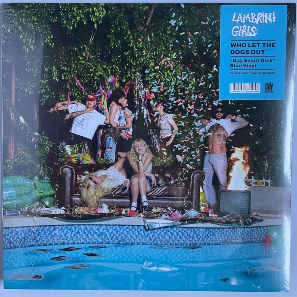 Lambrini Girls – Who Let The Dogs Out – Limited Blue Vinyl, LP, City Slang, 2025